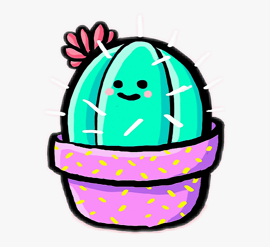 Cute Cactus Gif, HD Png Download, Free Download