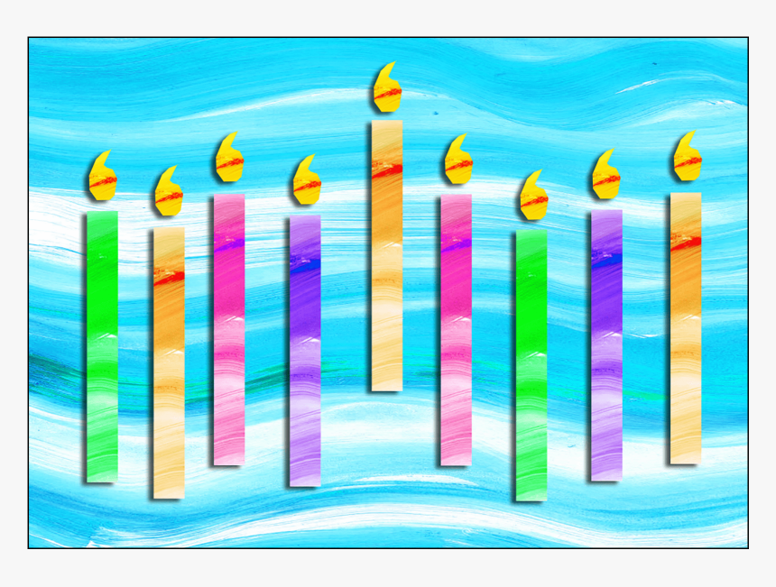 Hanukkah Card - Picket Fence, HD Png Download, Free Download