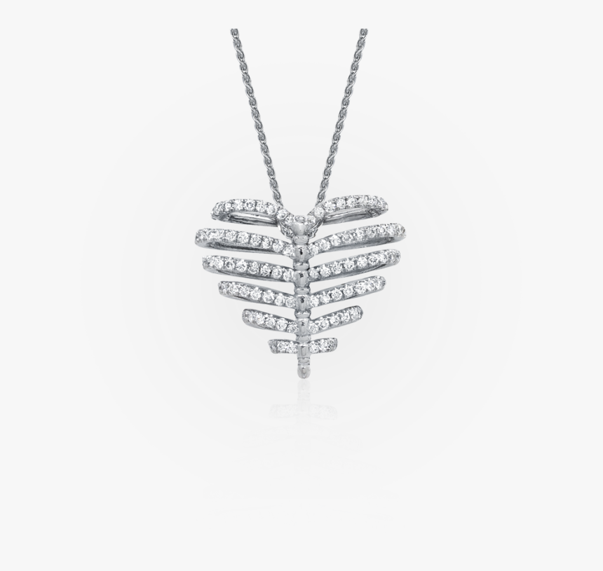 Ribcage Heart Pendant - Locket, HD Png Download, Free Download