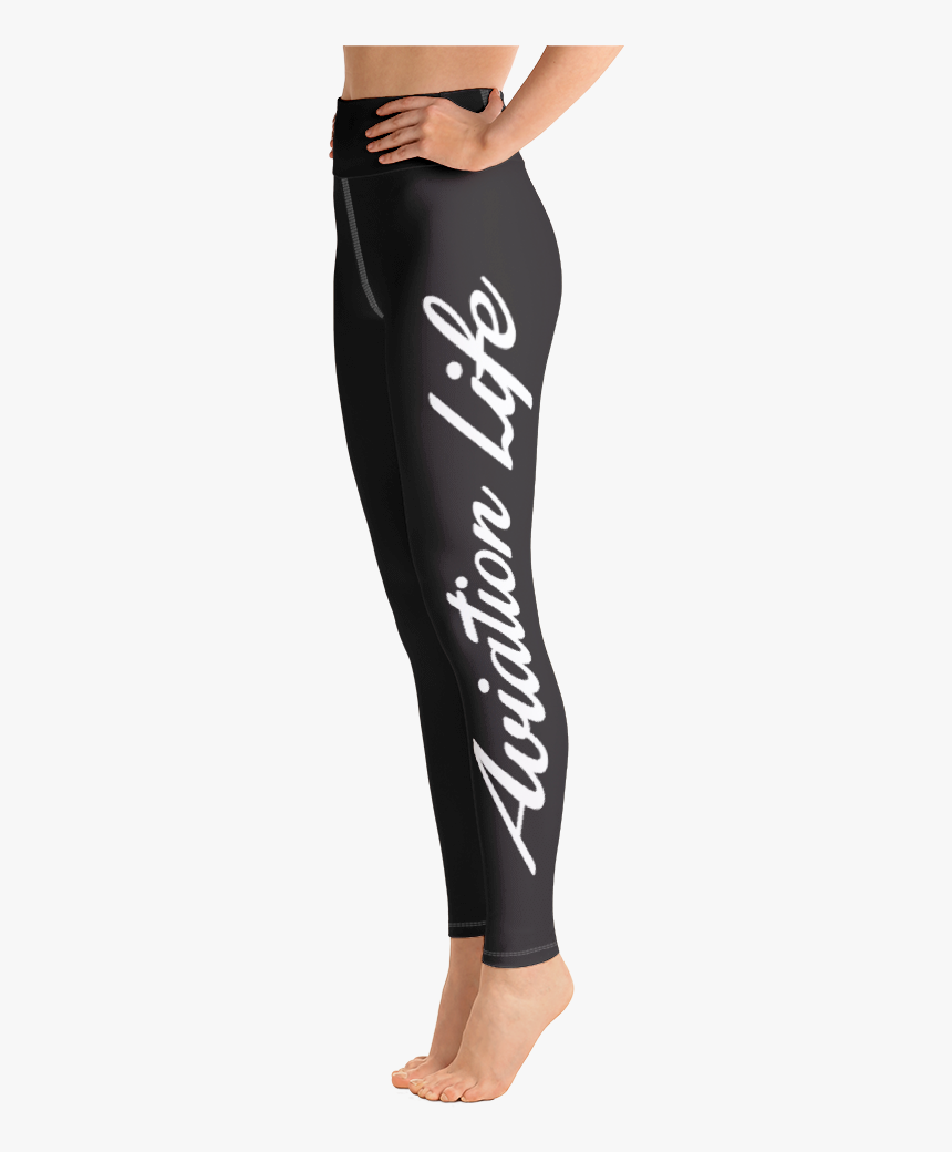 Black Legging Avlife Script Legging Tag Mockup Left, HD Png Download, Free Download