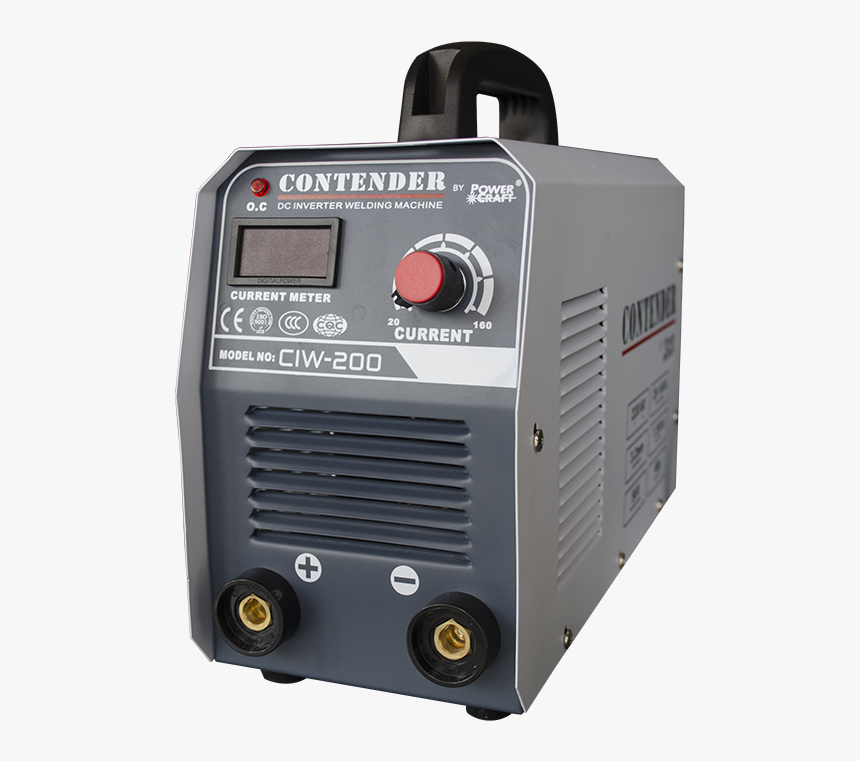 Contender Dc Arc Inverter Welding Machine Ciw 200i - Contender Welding Machine, HD Png Download, Free Download