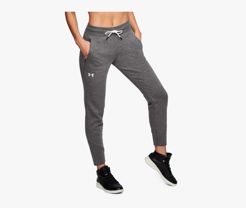 Jeans Sweatpants Leggings Zipper - Womens Under Armour Grey Joggers, HD Png Download, Free Download