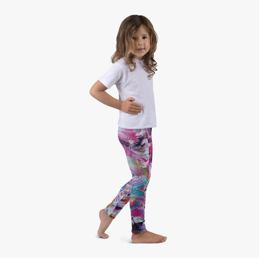 Kids Dance Png - Child Leggings, Transparent Png, Free Download