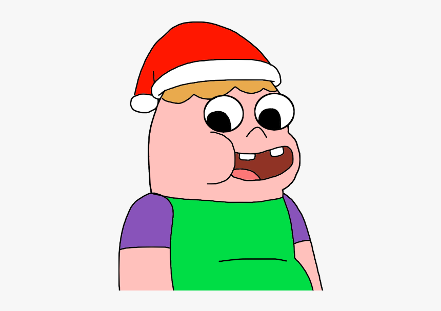 Clarence Wearing Santa Hat-wtf609 - Drawings Of Clarence, HD Png Download, Free Download