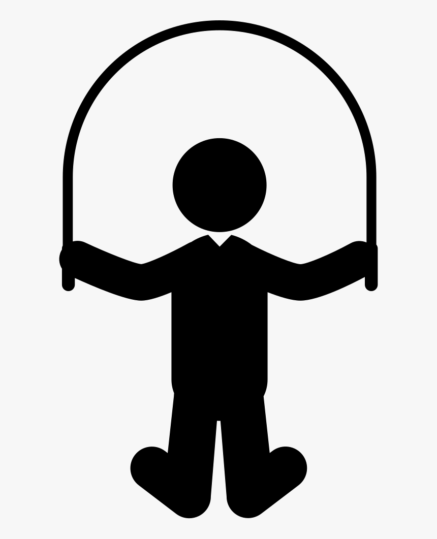 Boy Jumping Rope, HD Png Download - kindpng