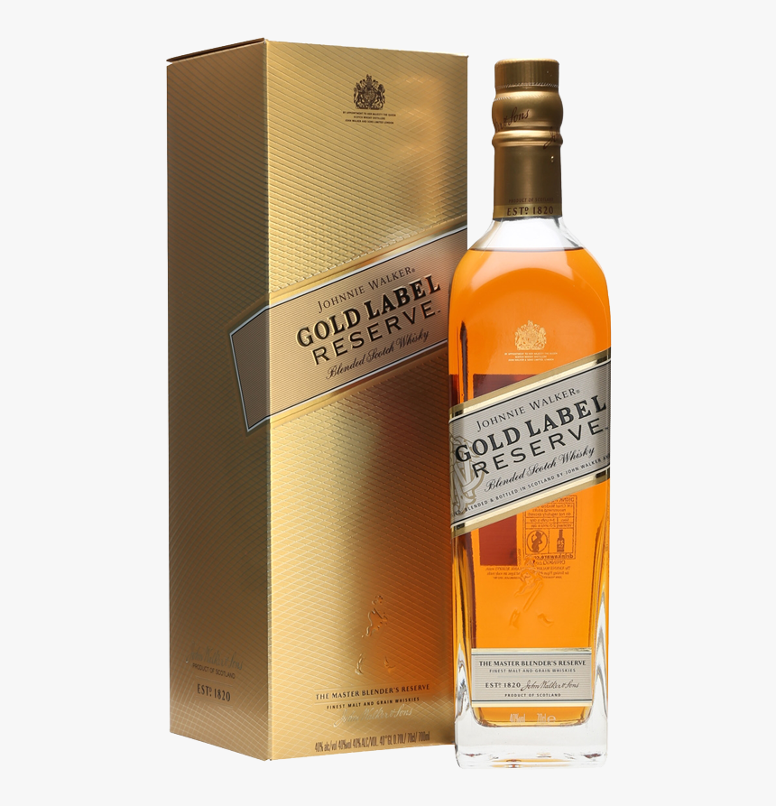 Johnnie Walker Gold Label Scotch Whisky 750ml - World Whiskies Awards 2018, HD Png Download, Free Download