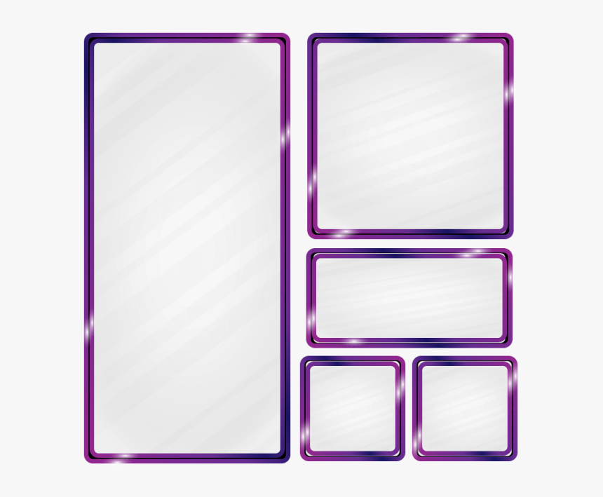 Transparent Metallic Png - Box Frames Metallic Png, Png Download, Free Download