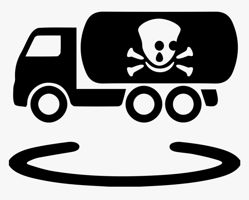 Vehicle Space Position For Carrying Dangerous Chemicals - Chemicals Transport Png Icon, Transparent Png, Free Download