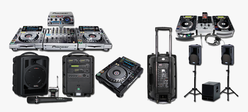 Transparent Dj Turntables Png - Dj Instruments Png, Png Download, Free Download