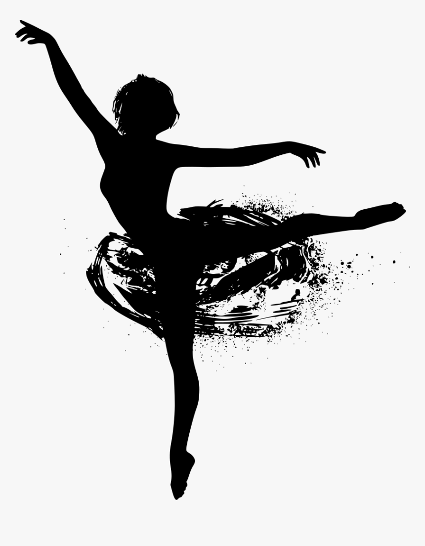 Silhouette Dancer Clipart, HD Png Download, Free Download