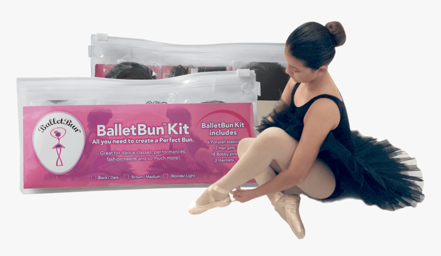 Ballet Essentials Balletbun Kit"
 Class="lazyload Lazyload - Girl, HD Png Download, Free Download