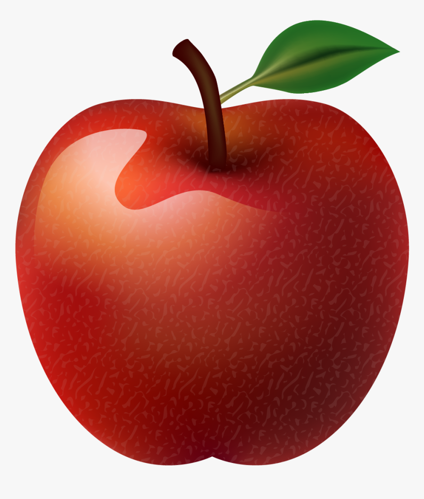 Apple Cartoon Png - Cartoon Red Apple Png, Transparent Png, Free Download