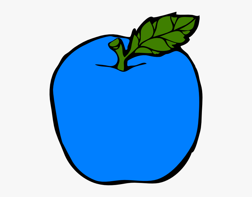Blue Apple Clipart, HD Png Download, Free Download