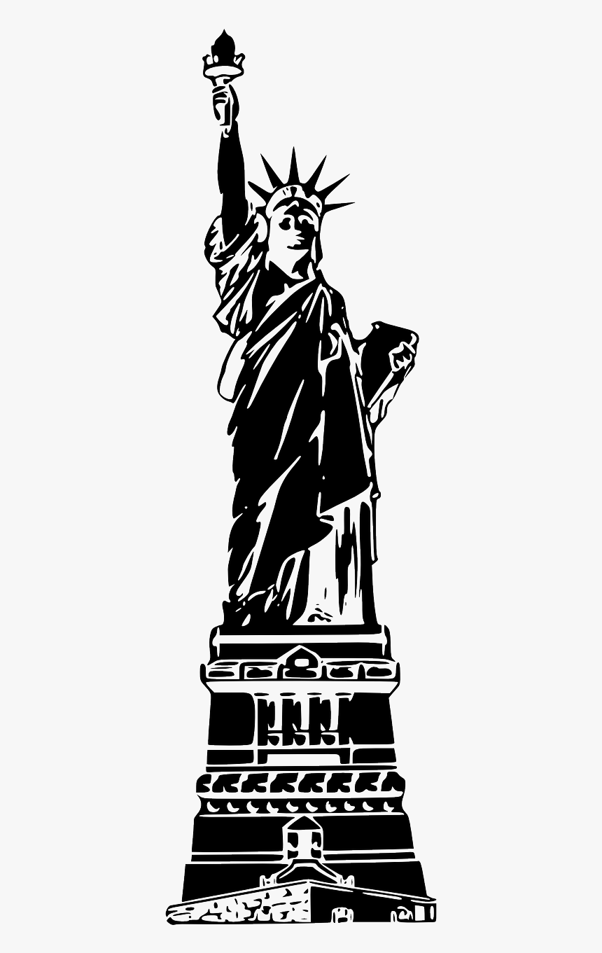 Clip Art Statue Of Liberty Png, Transparent Png, Free Download