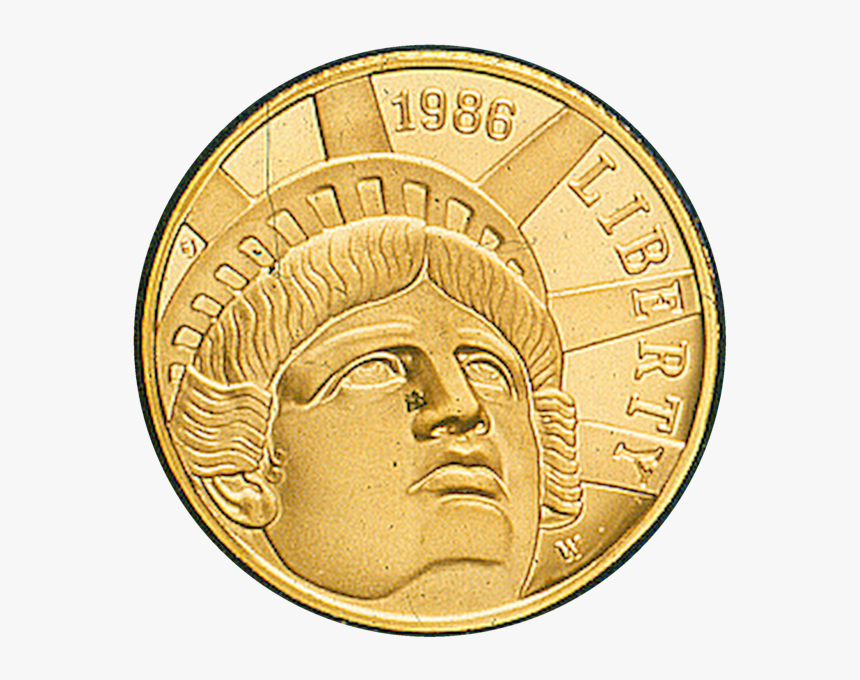 1986 Statue Of Liberty Coin Png, Transparent Png, Free Download