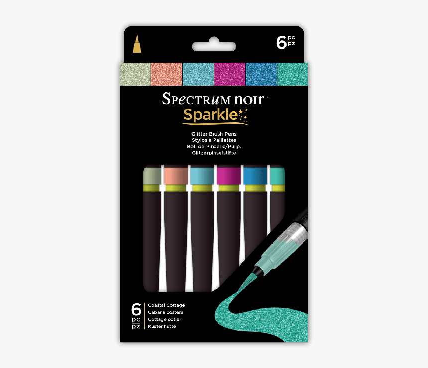 Spectrum Noir Sparkle Glitter Brush Pens, HD Png Download, Free Download