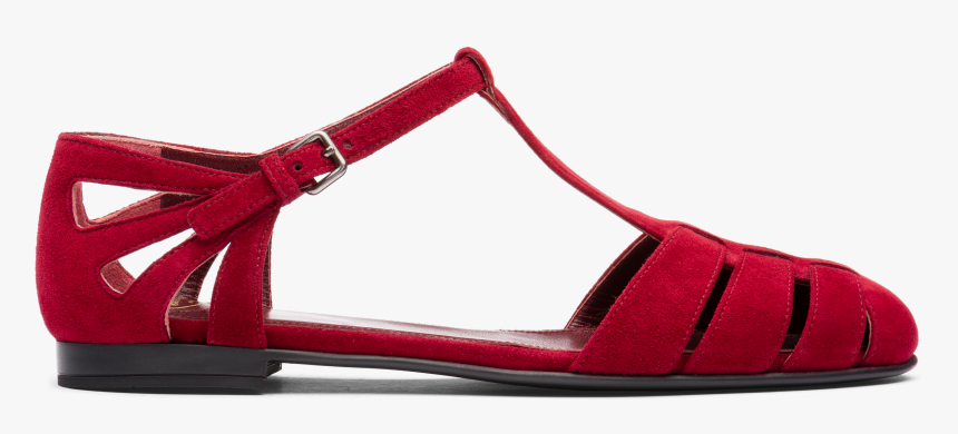 Church"s Suede T-bar Sandal - Flat T Bar Sandals, HD Png Download, Free Download