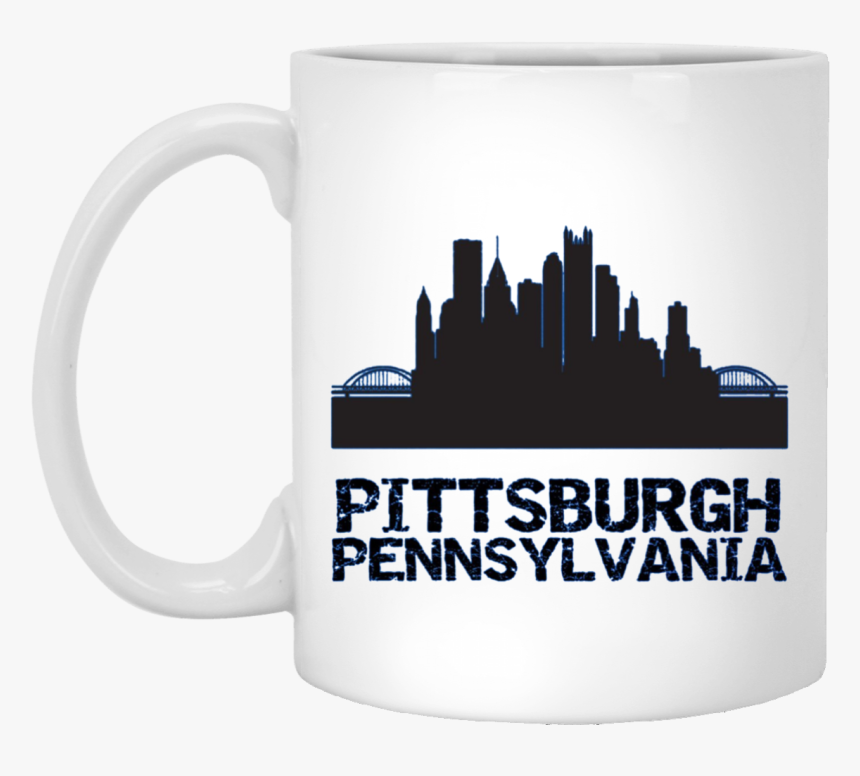 Pittsburgh Pennsylvania City Skyline Silhouette - Skyline, HD Png Download, Free Download