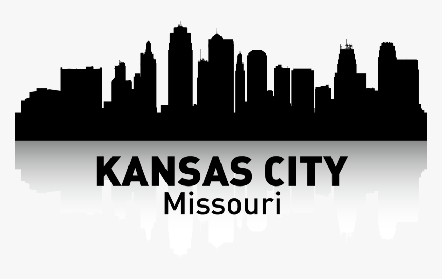 Kansas City Skyline Png - Transparent Background Kansas City Skyline Silhouette, Png Download, Free Download