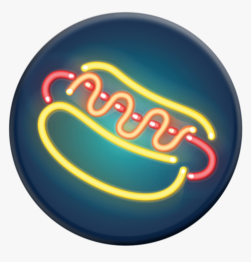 Neon Hot Dog, HD Png Download, Free Download