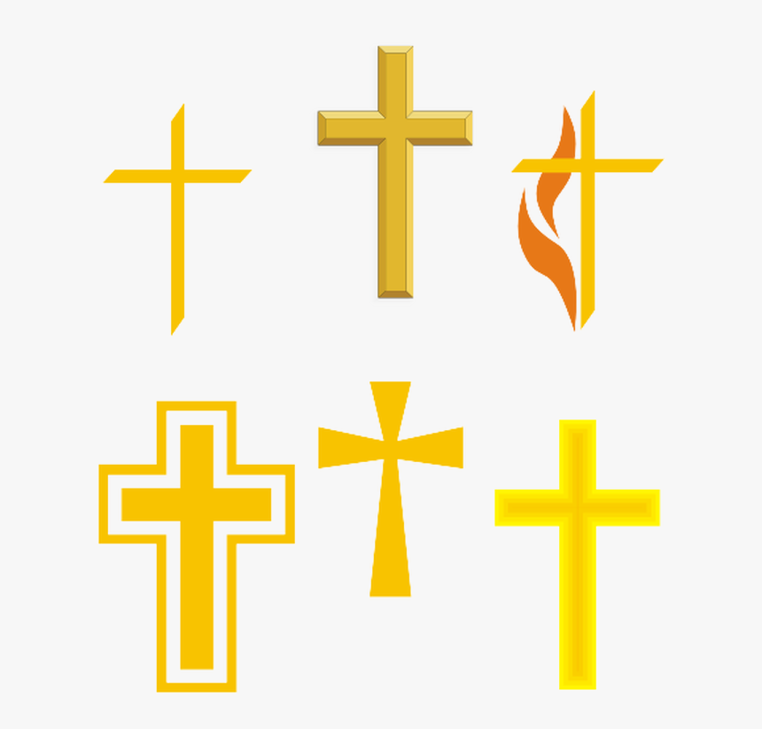 Images Of The Christian Cross - Christian Catholic Protestant Symbols, HD Png Download, Free Download