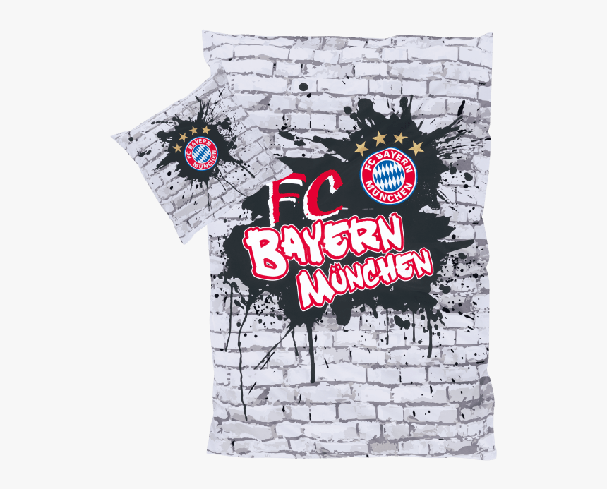 Graffiti Bedding - Fc Bayern München Bettwäsche, HD Png Download, Free Download