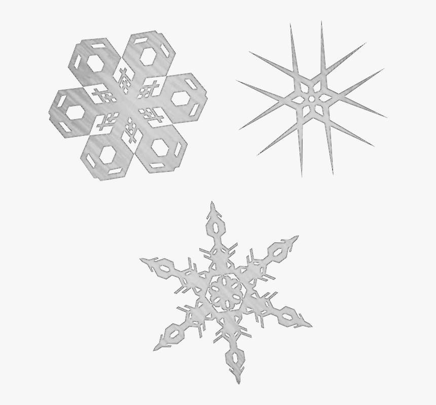 ##copos De Nieve Snowflakes - Cristales De Nieve Png, Transparent Png, Free Download