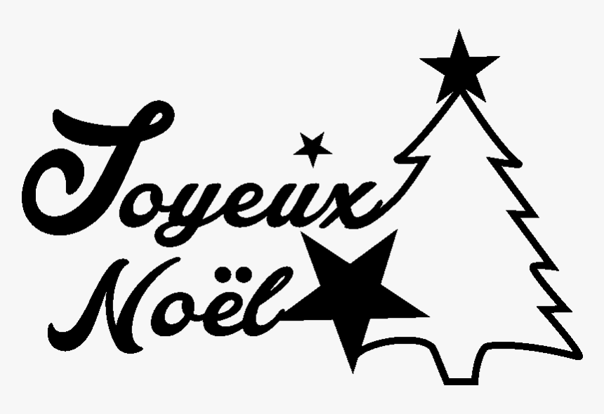 Calligraphie Joyeux Noel Etoile, HD Png Download, Free Download