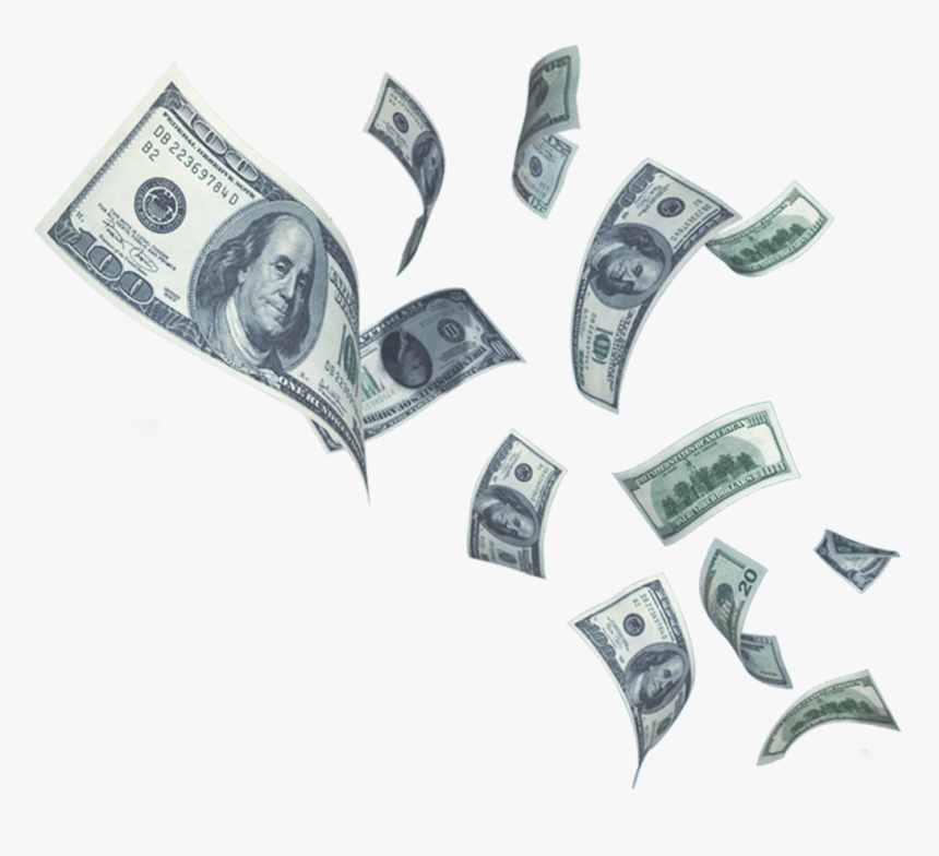 Money Loan Saving Payment - Money Flying Transparent Background, HD Png Download, Free Download