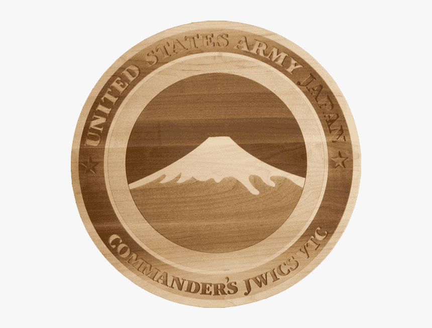 Custom Wood Engraving Of Us Army Mountain Division - Circle, HD Png Download, Free Download