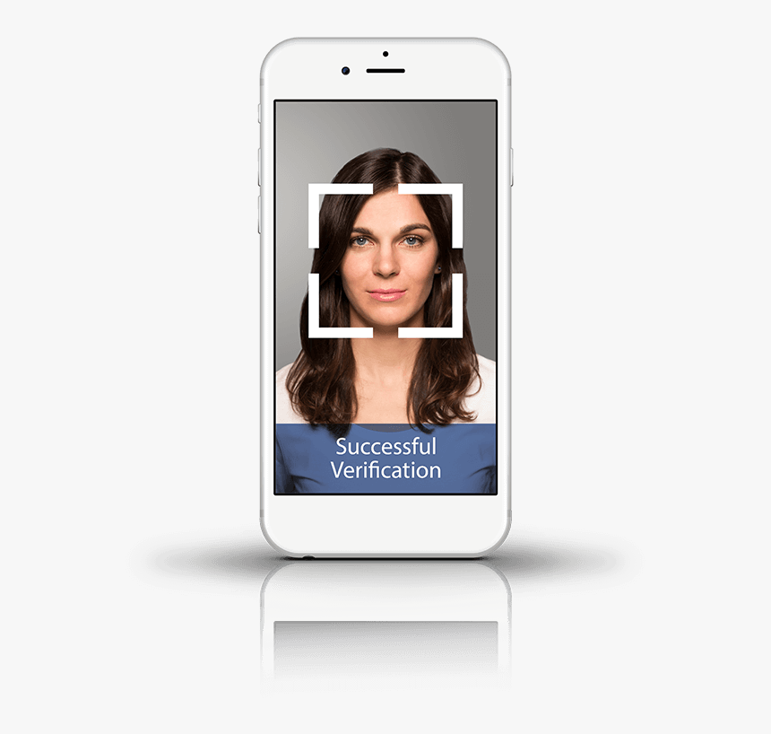 Facial Recognition App With Login Face For Ios - Mobile Face Recognition, HD Png Download, Free Download