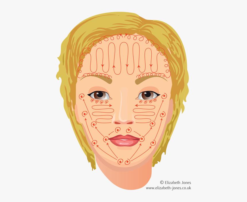 Ayurvedic Facial Massage Techniques - Ayurvedic Face Massage, HD Png Download, Free Download