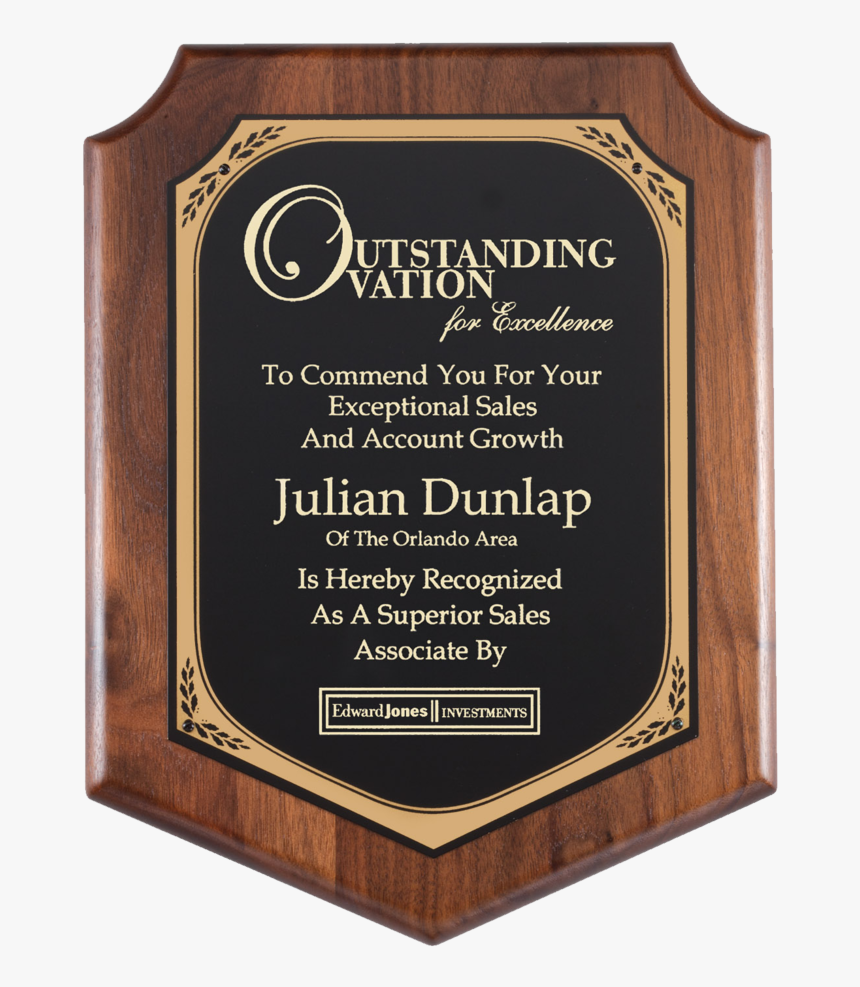 Awarding Plaque, HD Png Download, Free Download