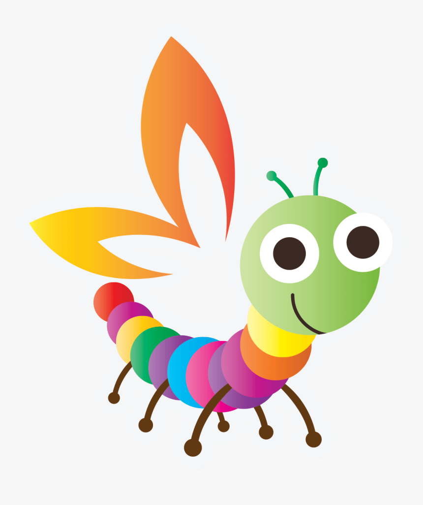 Best Preschool In Baner Balewadi Pune Oruga - Cartoon Caterpillar, HD Png Download, Free Download