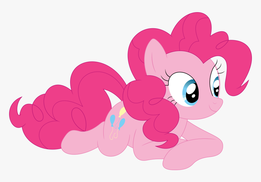 Porygon2z, Earth Pony, Female, Laying Down, Mare, Pinkie - Cartoon, HD Png Download, Free Download