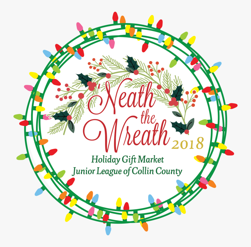 Transparent Holiday Wreath Png - Neath The Wreath 2019, Png Download, Free Download