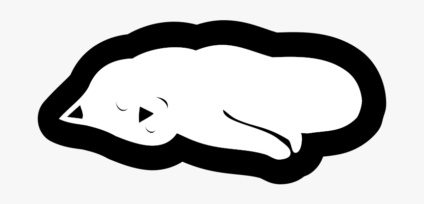 Cat-sleeping, HD Png Download, Free Download