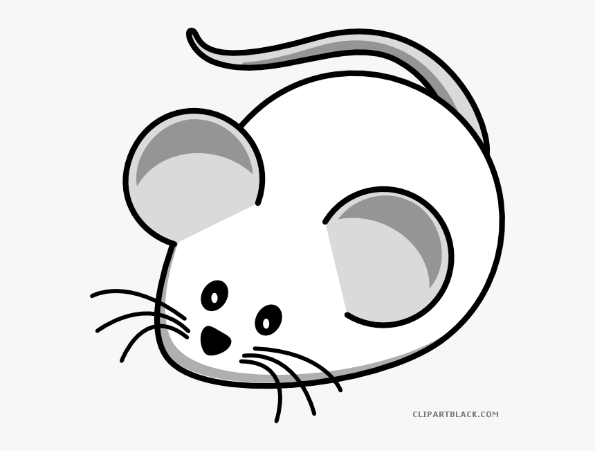 Clip Art Collection Of Free Mouse - Mouse Clipart Black And White, HD Png Download, Free Download