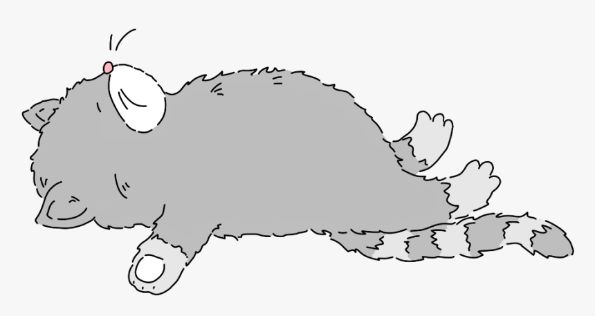 #cat #animal #pet #sleeping #tired #ftesticker #freetoedit - Blöde Am Faul Sein, HD Png Download, Free Download