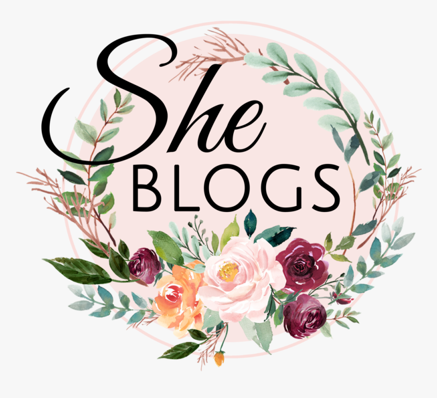 Casey - She - Blogs - Floral - Circle - Green Watercolour - Transparent Background Watercolor Flower Wreath, HD Png Download, Free Download