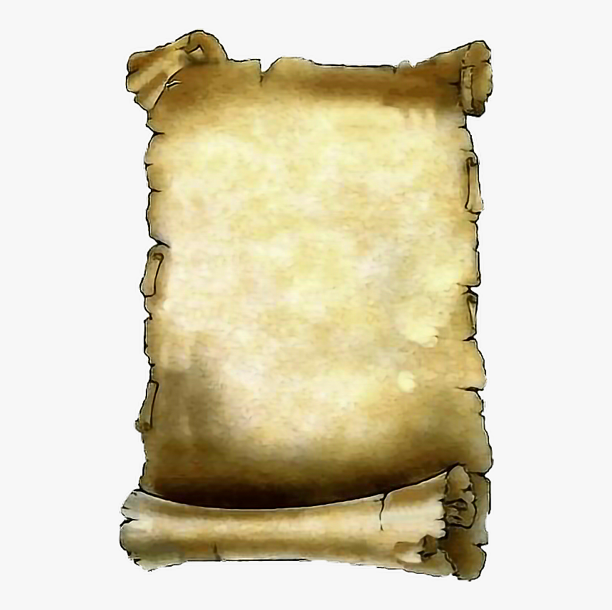 #scrolls #scroll #paper #papyrus #old #vintage #remixme - Old Scroll Paper Png, Transparent Png, Free Download