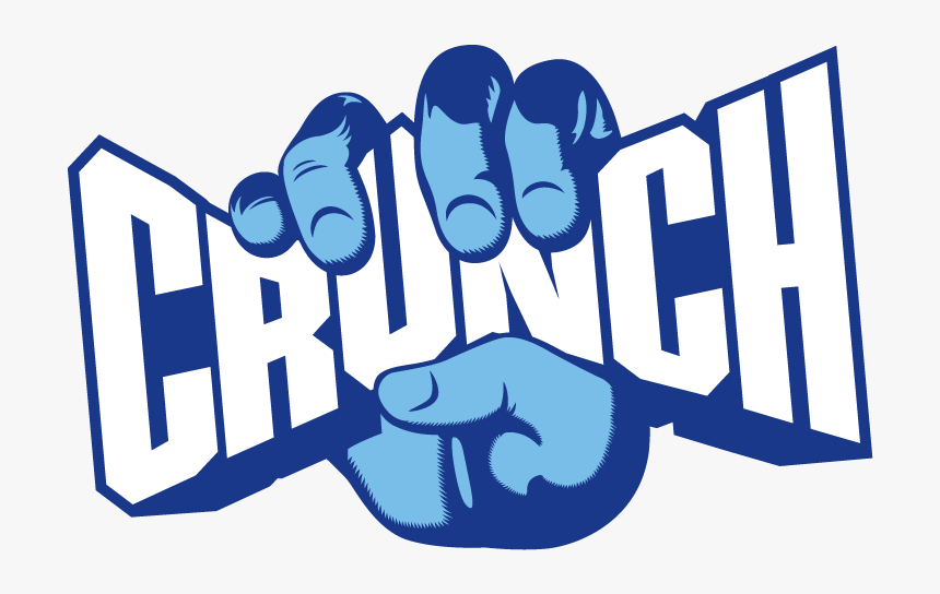 Cr Fitness - Crunch Gym Logo Png, Transparent Png, Free Download