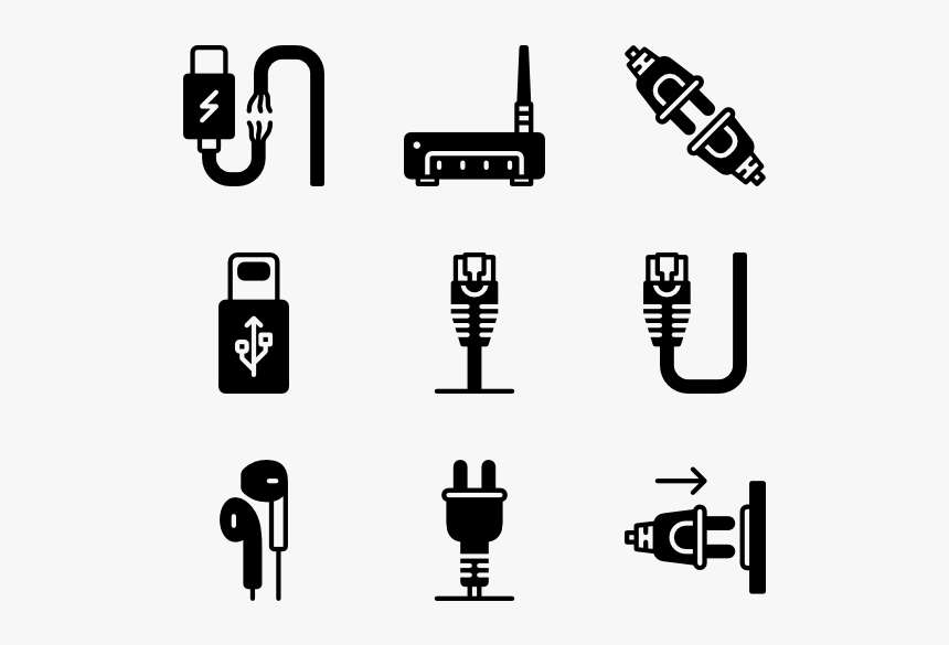 Cables Icon, HD Png Download, Free Download