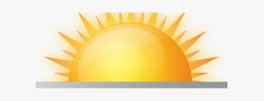 Sunrise Clipart Rising Sun - Transparent Background Sunrise Icon Png, Png Download, Free Download