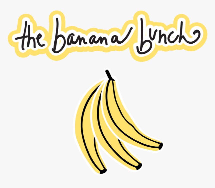 The Banana Bunch Logo White-01, HD Png Download, Free Download