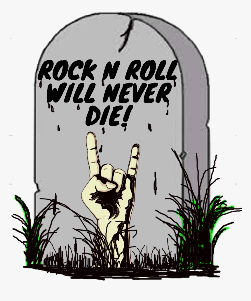 Cool T Shirt For People Who Love Rock N Roll - Metal Will Never Die, HD Png Download, Free Download