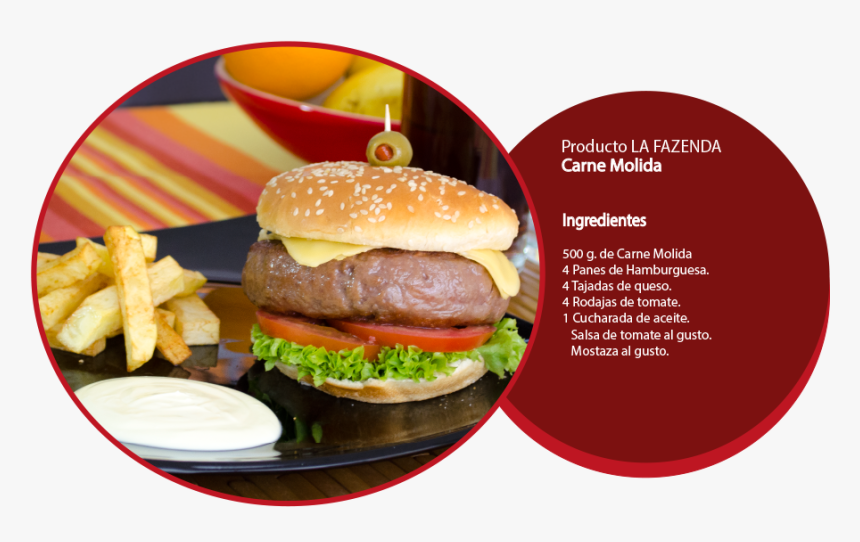 Carne Molida Hamburguesas Receta, HD Png Download, Free Download