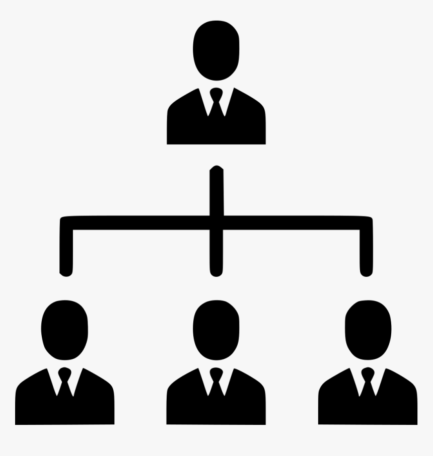 Men Users Group Hierarchy People Seo Management - People Connection Icon Png, Transparent Png, Free Download