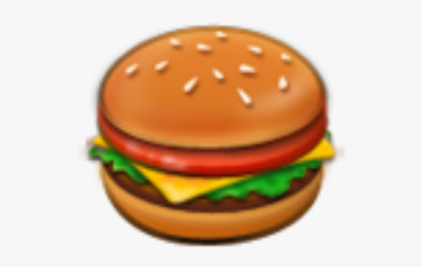 #hamburger #hamburguesa #emoji - Hamburguesa Sticker, HD Png Download, Free Download
