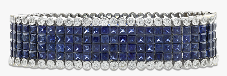 Sapphire And Diamond Bracelet, - Bracelet, HD Png Download, Free Download